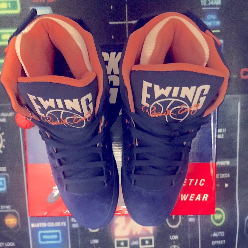 EWING 33 HI BLUE SUEDE 🔥📦